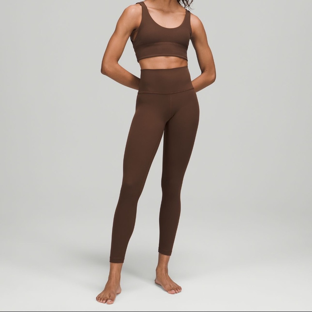 Lululemon High Rise Align Pant 25” Java - Picture 3 of 7